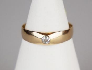 Ring - Gelbgold, Diamant - 1915 Ring - Gelbgold, Diamant - 1915