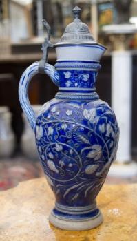 Bierkrug - Zinn, Keramik Bierkrug - Zinn, Keramik