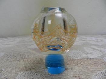 Vase - Glas, handgemachte Glas - 1930 Vase - Glas, handgemachte Glas - 1930