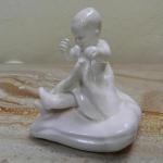 Porzellanfigur - weißes Porzellan - 1920 Porzellanfigur - weißes Porzellan - 1920