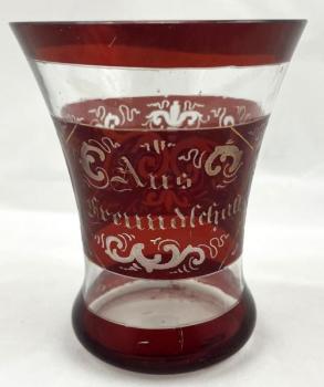 Glas - Rubinglas - 1860 Glas - Rubinglas - 1860