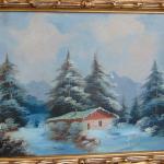 Winterlandschaft - 1870 Winterlandschaft - 1870