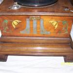 Grammophon - Holz, Blech - Johan Arlett, Wien - 1900 Grammophon - Holz, Blech - Johan Arlett, Wien - 1900