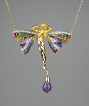 Collier - Emaille, Gold - 2005 Collier - Emaille, Gold - 2005