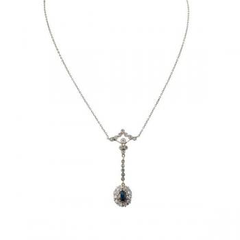 Goldene Halskette - Gold, Diamant - 1910 Goldene Halskette - Gold, Diamant - 1910