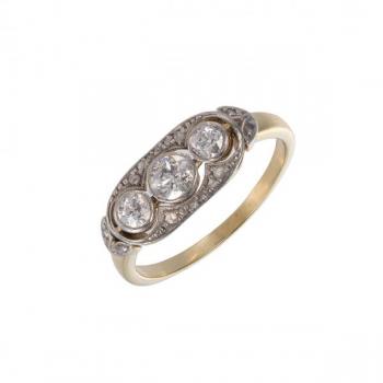 Ring - Gold, Diamant - 1930 Ring - Gold, Diamant - 1930