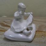 Porzellanfigur - weißes Porzellan - 1920 Porzellanfigur - weißes Porzellan - 1920