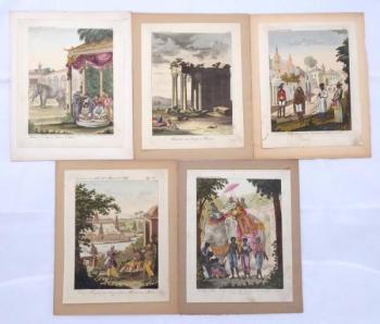 Konvolut von 10 Genredrucken - Gallerie der Welt Konvolut von 10 Genredrucken - Gallerie der Welt