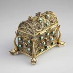 Silberdose - Emaille, Silber - 1890 Silberdose - Emaille, Silber - 1890