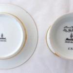 Tasse mit Miniatur der Ballerina Marie Taglioni -  Tasse mit Miniatur der Ballerina Marie Taglioni -