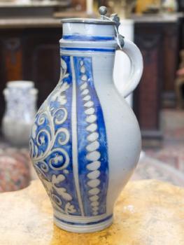 Bierkrug - Zinn, Keramik Bierkrug - Zinn, Keramik