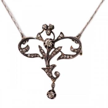 Brillant Halskette - 1890 Brillant Halskette - 1890