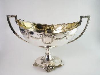 Jardiniere - Glas, Silber - 1918 Jardiniere - Glas, Silber - 1918