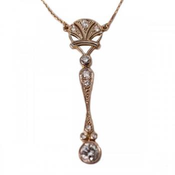 Brillant Halskette - 1900 Brillant Halskette - 1900