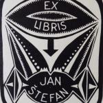 Vaclav Houf - Exlibris Jan Stefan 1. Vaclav Houf - Exlibris Jan Stefan 1.