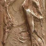 Jan Hana - Relief mit einem Jungen und Mädchen Jan Hana - Relief mit einem Jungen und Mädchen