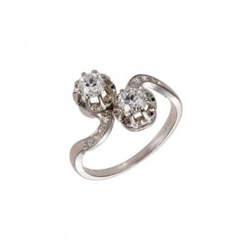 Platin Ring - Platin - 1930 Platin Ring - Platin - 1930