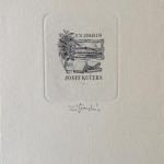 Jiri Antonin Svengsbir - Exlibris Josef Kucera Jiri Antonin Svengsbir - Exlibris Josef Kucera