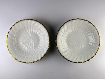 Paar „Schwanenservice“-Teller – Meissen Paar „Schwanenservice“-Teller – Meissen