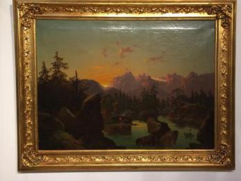 Romantische Landschaft - 1850 Romantische Landschaft - 1850