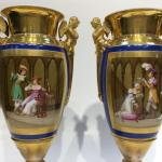 Paar Porzellanvasen - weißes Porzellan - Sévres - 1820 Paar Porzellanvasen - weißes Porzellan - Sévres - 1820