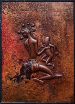 Gemälde - Kupfer - 1970 Gemälde - Kupfer - 1970