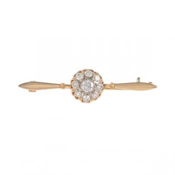 Brillant-Brosche - 1980 Brillant-Brosche - 1980