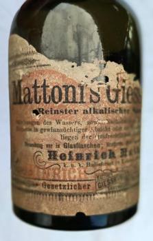 Glasflasche - 1930 Glasflasche - 1930