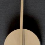 Silber-Anhänger mit einer Holzplatte - Dänemark Silber-Anhänger mit einer Holzplatte - Dänemark