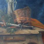 Salasek - Stilleben mit dem Jagdmesser Salasek - Stilleben mit dem Jagdmesser