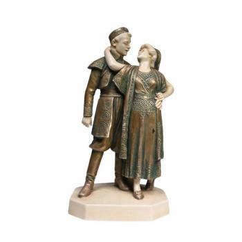 Skulpturengruppe - Keramik - 1900 Skulpturengruppe - Keramik - 1900