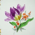 Teller - bemaltes Porzellan - Meissen  - 1940 Teller - bemaltes Porzellan - Meissen  - 1940