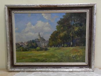 Landschaft - Holz - 1951 Landschaft - Holz - 1951