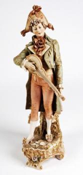 Porzellan Figur Mann - Royal Dux - 1895 Porzellan Figur Mann - Royal Dux - 1895