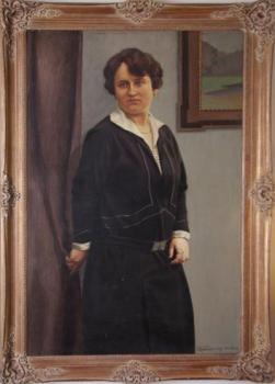 Porträt einer Frau - 1931 Porträt einer Frau - 1931