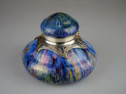 Tintenfass - Kupfer, Email - Paul Haustein - 1900 Tintenfass - Kupfer, Email - Paul Haustein - 1900