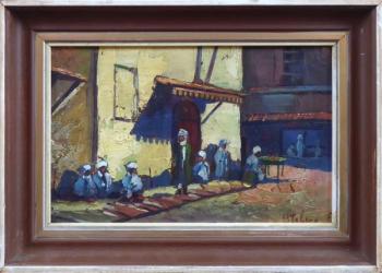 Viktor Stelzer - Araber auf der Straße Viktor Stelzer - Araber auf der Straße