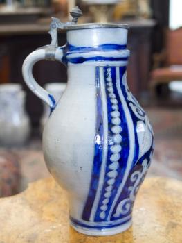 Bierkrug - Zinn, Keramik Bierkrug - Zinn, Keramik