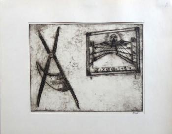 Grafik - Vratislav Jan Žižka - 1978 Grafik - Vratislav Jan Žižka - 1978