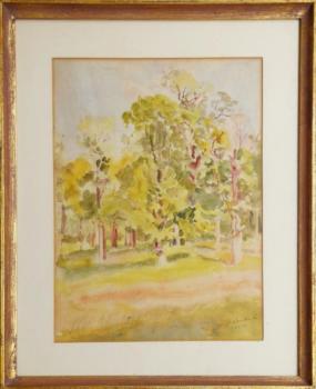 Aquarell - Josef Jindøich Loukota  - 1923 Aquarell - Josef Jindøich Loukota  - 1923