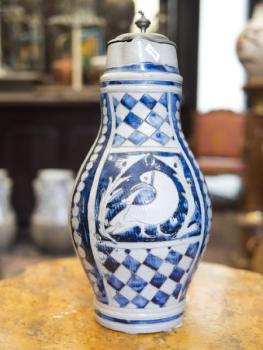 Bierkrug - Zinn, Keramik Bierkrug - Zinn, Keramik