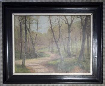 Waldlandschaft - Hermann Reisz (1865-1920) - 1900 Waldlandschaft - Hermann Reisz (1865-1920) - 1900