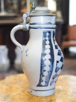 Bierkrug - Zinn, Keramik Bierkrug - Zinn, Keramik