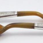 Silberbesteck - Horn (Keratin), Silber - 1960 Silberbesteck - Horn (Keratin), Silber - 1960