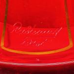 Vase - Rubinglas - Hermann Eiselt, Kamenicky Senov, Bohemia - 1925 Vase - Rubinglas - Hermann Eiselt, Kamenicky Senov, Bohemia - 1925