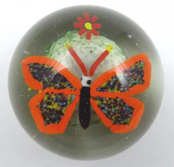 Glas-Briefbeschwerer - Glas - 1945 Glas-Briefbeschwerer - Glas - 1945