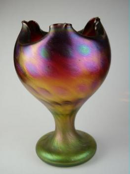 Vase - Irisierend Glas - Josef Rindskopf, Teplice - 1910 Vase - Irisierend Glas - Josef Rindskopf, Teplice - 1910
