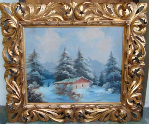 Winterlandschaft - 1870 Winterlandschaft - 1870