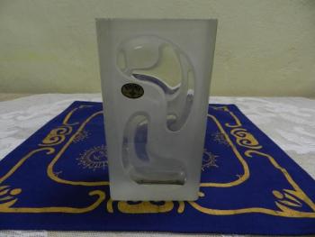 Vase - Glas, klares Glas - 1950 Vase - Glas, klares Glas - 1950