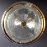 Karaffe mit Geschliffenemotiv und goldenen Linien Karaffe mit Geschliffenemotiv und goldenen Linien